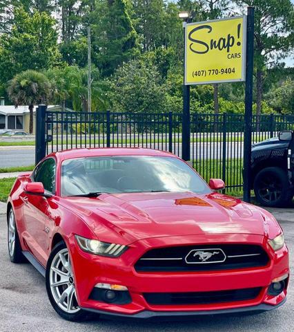 Photo of 2015 Black Ford Mustang