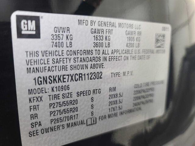 Photo of 2012 Black Chevrolet Suburban