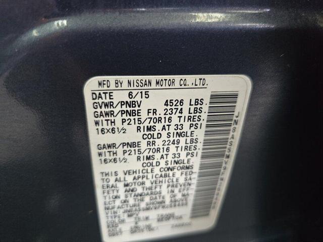 Photo of 2015 Graphite Blue Nissan Rogue Select