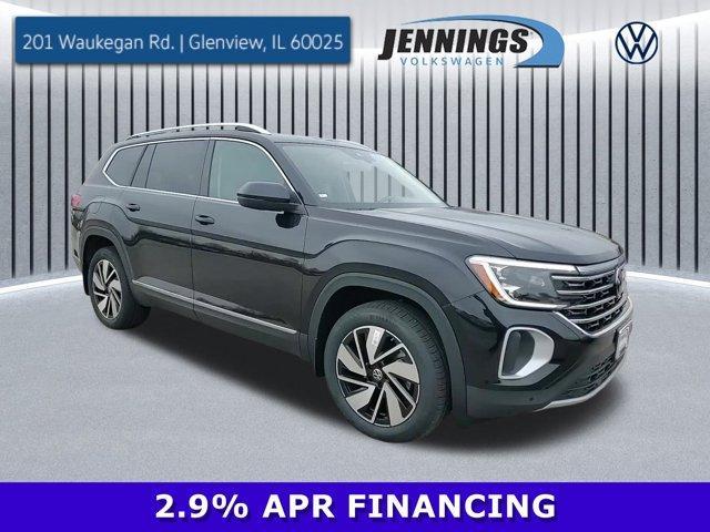 Photo of 2025 Deep Black Pearl Effect Volkswagen Atlas
