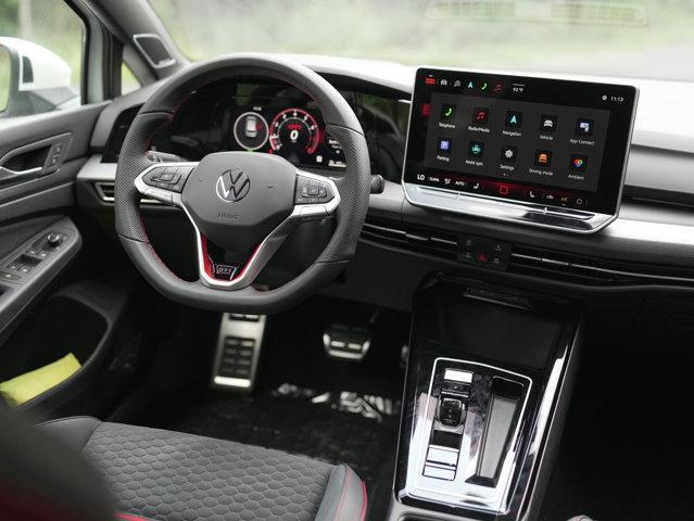 Photo of 2025 Opal White Pearl Effect Volkswagen Golf GTI