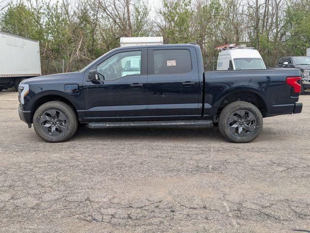 Photo of 2025 Blue Metallic Ford F-150 Lightning