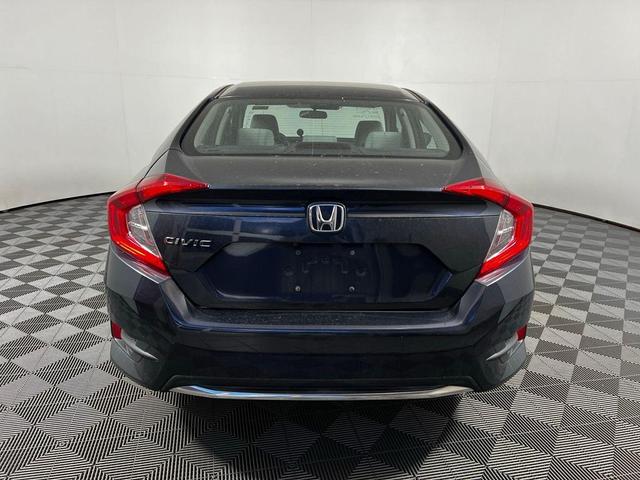 Photo of 2021 Cosmic Blue Metallic Honda Civic