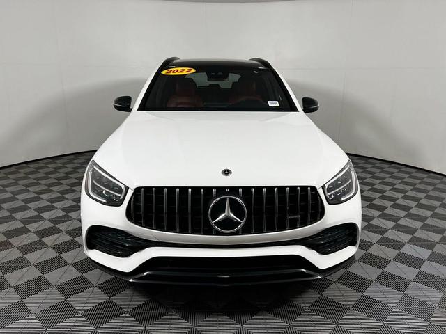 Photo of 2022 White Mercedes-Benz AMG GLC 43