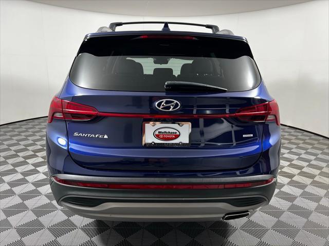 Photo of 2023 Stormy Blue Hyundai SANTA FE