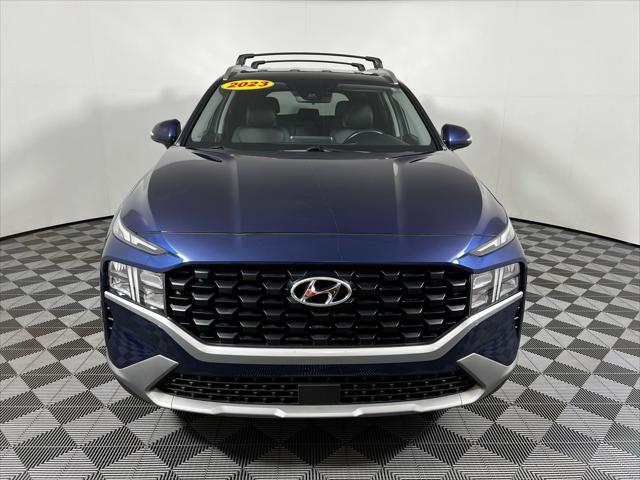 Photo of 2023 Stormy Blue Hyundai SANTA FE