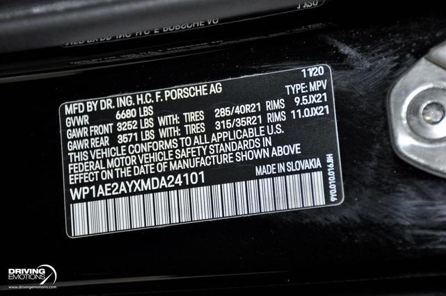 Photo of 2021 Black Porsche Cayenne