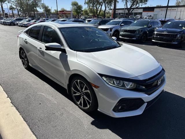 Photo of 2019 Platinum White Pearl Honda Civic Si