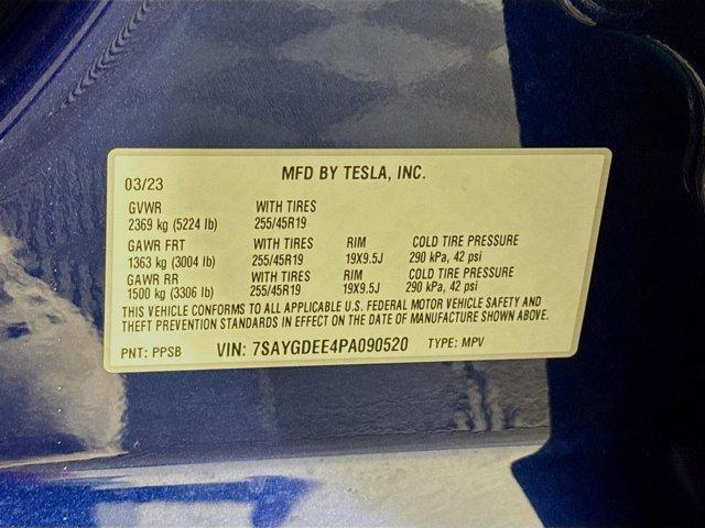 Photo of 2023 Deep Blue Metallic Tesla Model Y