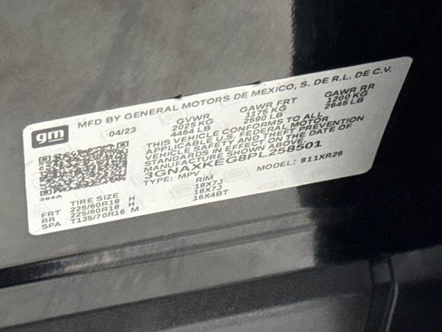 Photo of 2023 Mosaic Black Metallic Chevrolet Equinox