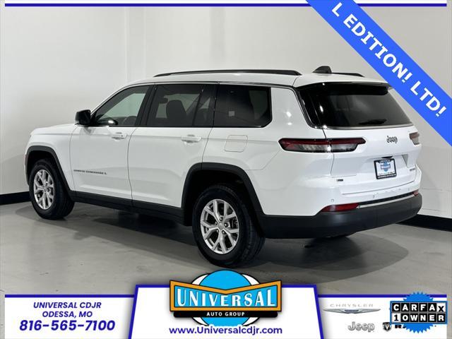 Photo of 2022 Bright White Clearcoat Jeep Grand Cherokee L