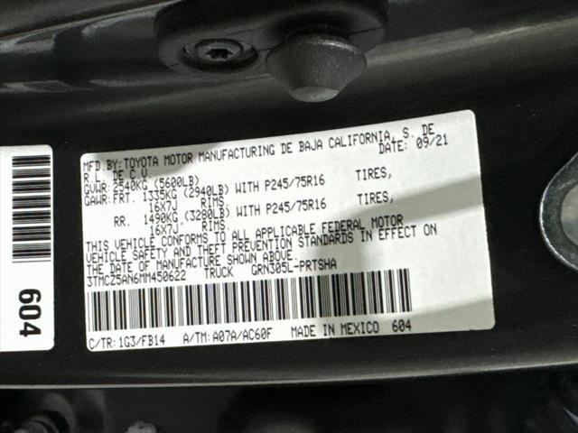 Photo of 2021 Cement Toyota Tacoma