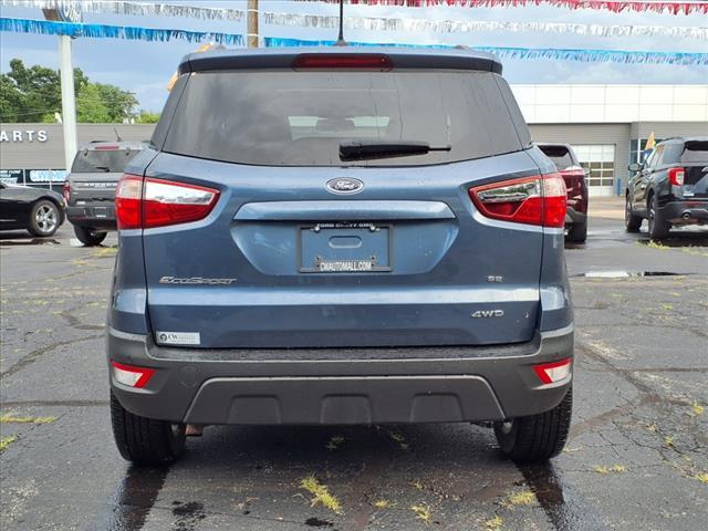 Photo of 2022 Lightning Blue Ford EcoSport