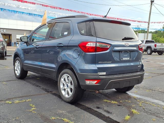 Photo of 2022 Lightning Blue Ford EcoSport