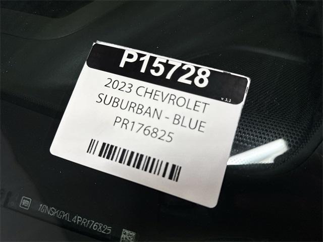 Photo of 2023 Dark Blue Chevrolet Suburban