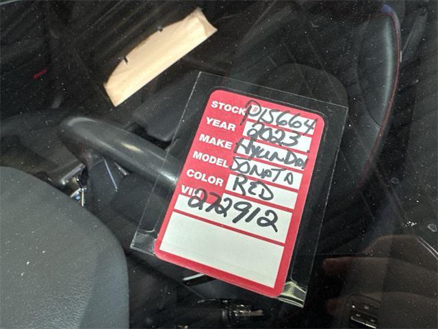 Photo of 2023 Ultimate Red Hyundai SONATA