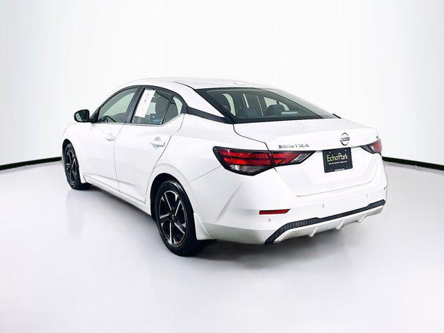 Photo of 2024 Aspen White Tricoat Nissan Sentra