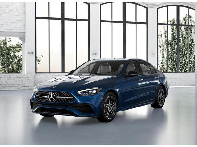 Photo of 2024 Blue Mercedes-Benz C-Class