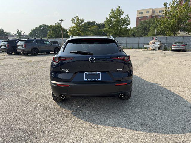 Photo of 2025 Deep Crystal Blue Mica Mazda CX-30