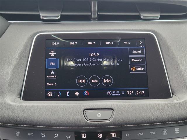 Photo of 2022 Galactic Gray Metallic Cadillac XT4