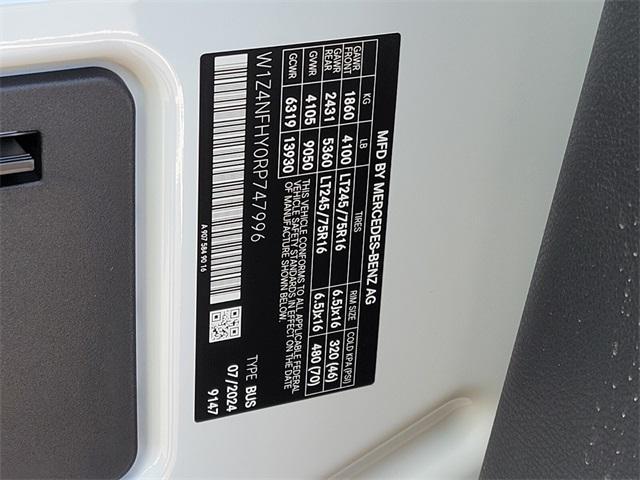 Photo of 2024 White Mercedes-Benz Sprinter 2500