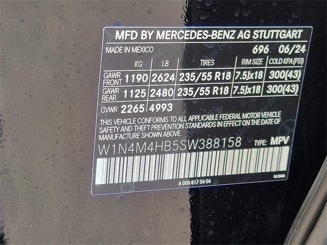 Photo of 2025 Black Mercedes-Benz GLB 250