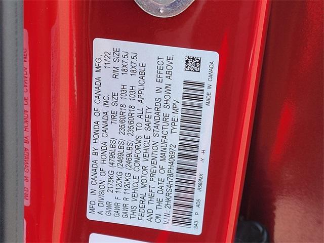 Photo of 2023 Radiant Red Metallic Honda CR-V