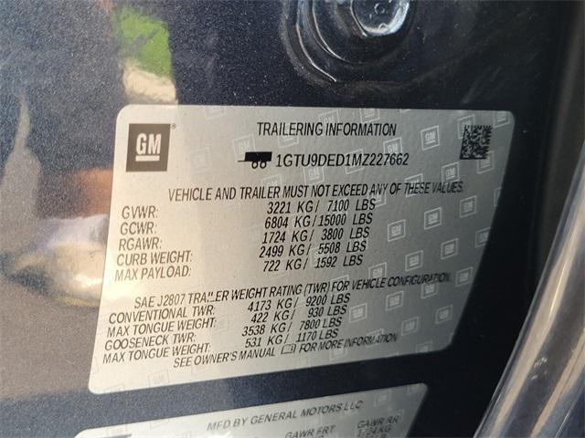 Photo of 2021 Gray GMC Sierra 1500