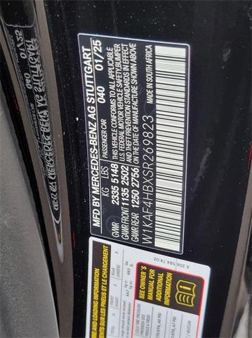 Photo of 2025 Black Mercedes-Benz C-Class