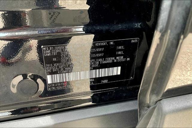 Photo of 2025 Midnight Black Metallic Toyota RAV4 Hybrid