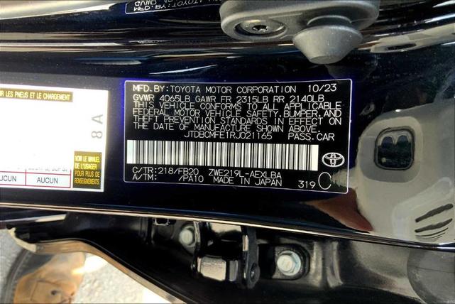 Photo of 2024 Midnight Black Metallic Toyota Corolla Hybrid
