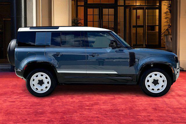 Photo of 2025 Tasman Blue Metallic Land Rover Defender