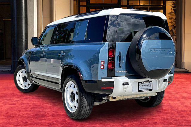 Photo of 2025 Tasman Blue Metallic Land Rover Defender