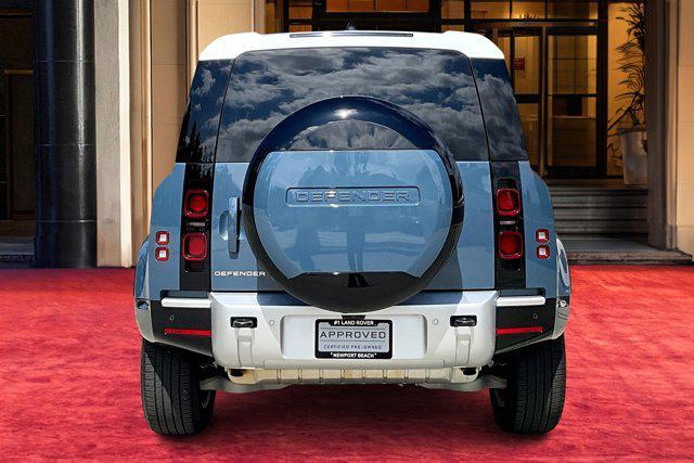 Photo of 2025 Tasman Blue Metallic Land Rover Defender