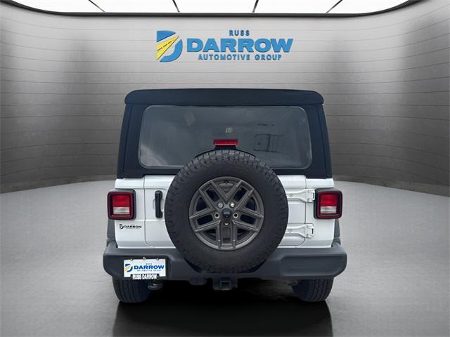Photo of 2024 Bright White Clearcoat Jeep Wrangler