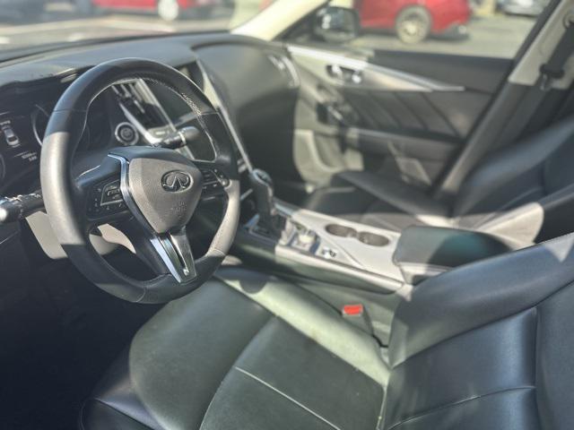 Photo of 2021 Black Obsidian INFINITI Q50