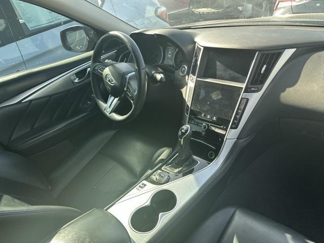 Photo of 2021 Black Obsidian INFINITI Q50