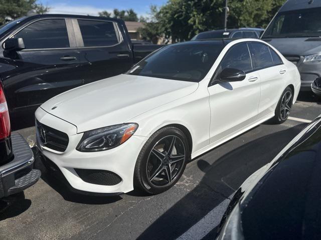 Photo of 2018 White Mercedes-Benz C-Class