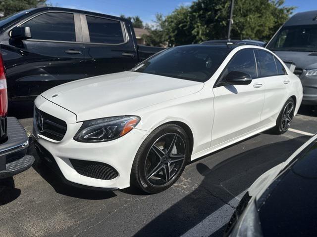 Photo of 2018 White Mercedes-Benz C-Class
