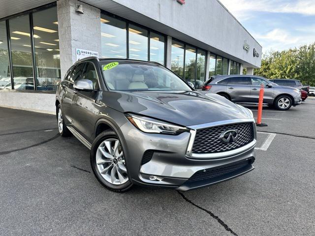 Photo of 2022 Graphite Shadow INFINITI QX50