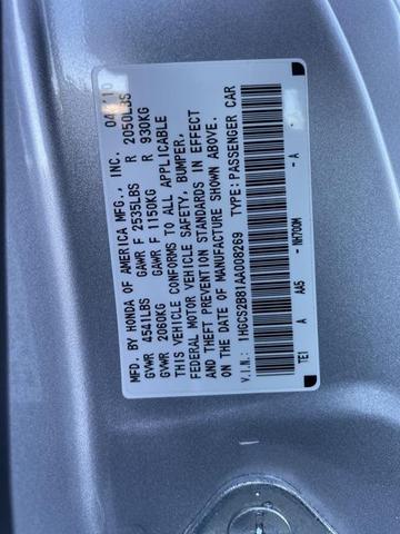 Photo of 2010 Alabaster Silver Metallic Honda Accord