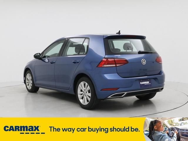 Photo of 2018 Blue Volkswagen Golf