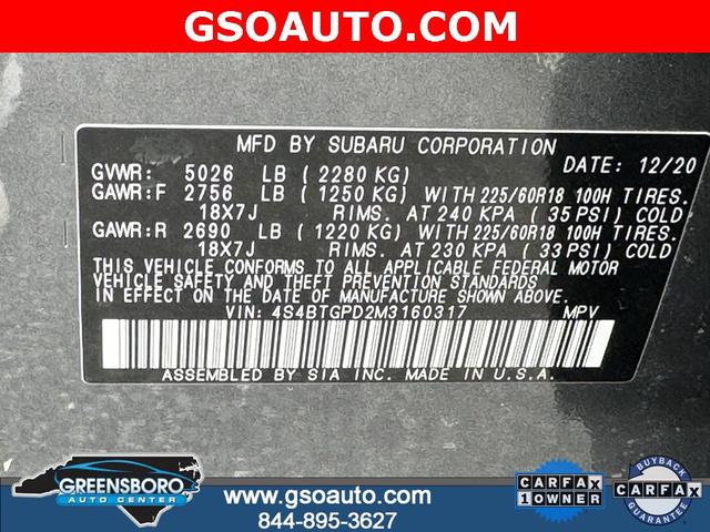 Photo of 2021 Magnetite Gray Metallic Subaru Outback