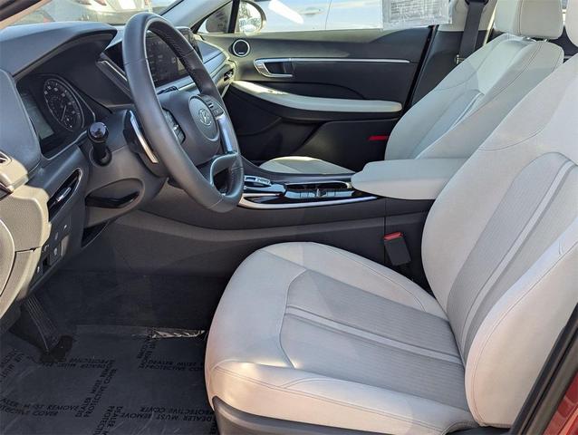 Photo of 2023 Ultimate Red Hyundai SONATA Hybrid