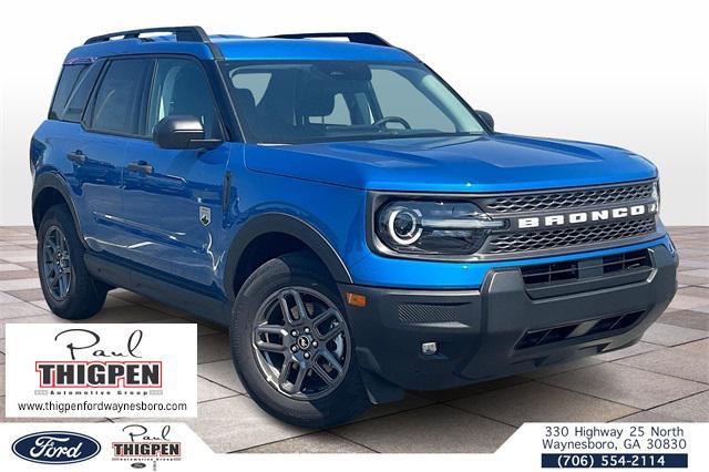 Photo of 2025 Velocity Blue Metallic Ford Bronco Sport