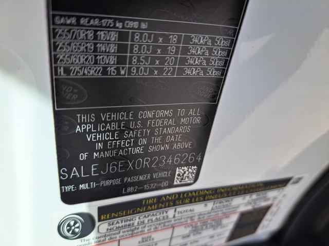 Photo of 2024 Fuji White Land Rover Defender