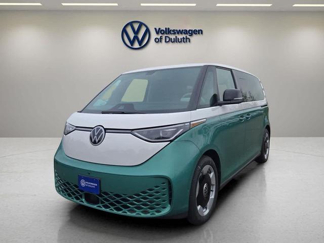 Photo of 2025 MAHI GREEN W/CANDY WHITE Volkswagen ID. Buzz