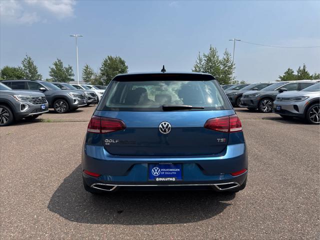 Photo of 2018 Silk Blue Metallic Volkswagen Golf