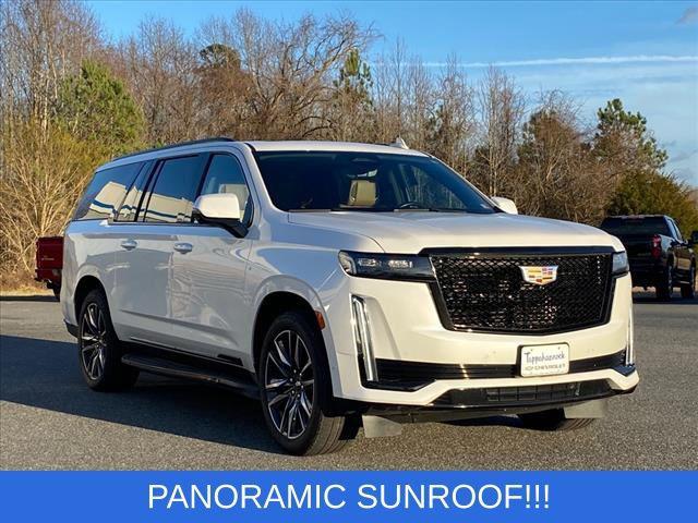 Photo of 2021 Crystal White Tricoat Cadillac Escalade ESV