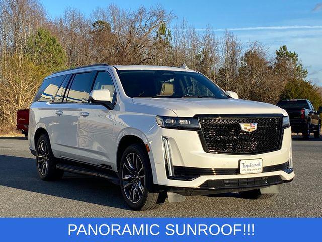 Photo of 2021 Crystal White Tricoat Cadillac Escalade ESV